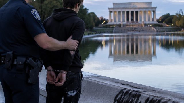 Vandals Allegedly Target Reflecting Pool: Legal Proceedings Ahead