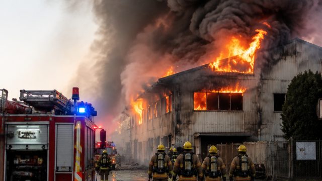 Urgent Response Required: Factory Fire Erupts in Laverton North