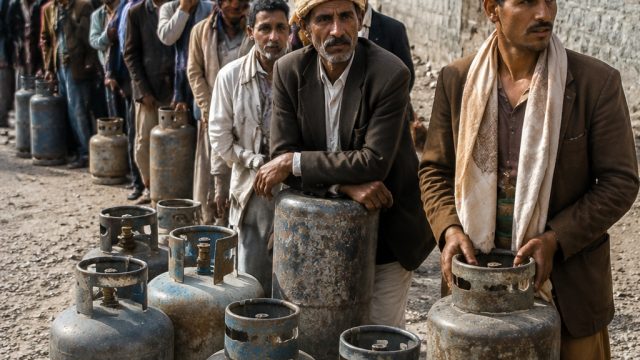 Cooking Gas Scarcity Worsens Life for Taiz Residents