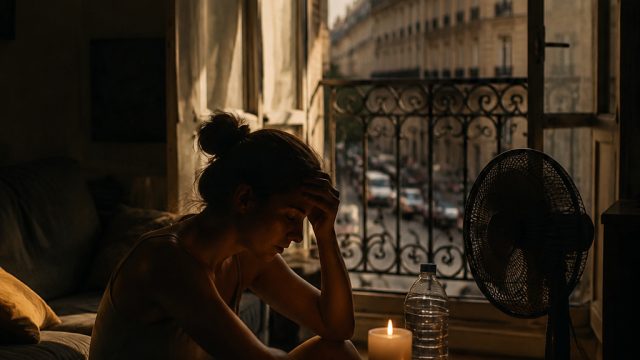 Extreme Heatwave in France: The Impact of Power Outages