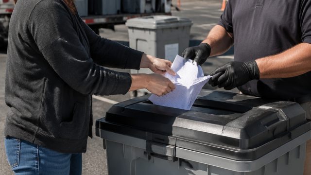 Secure Document Disposal Event to Benefit Local Charity