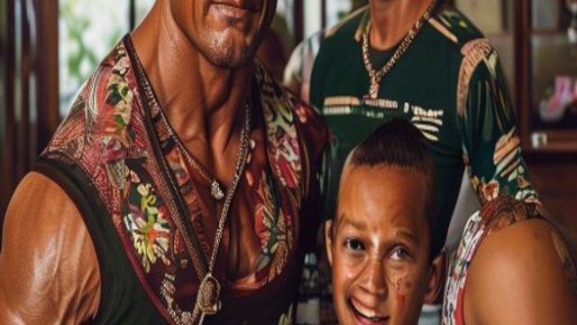 Dwayne Johnson's Kids Share Genuine Thoughts on His New Maui Look