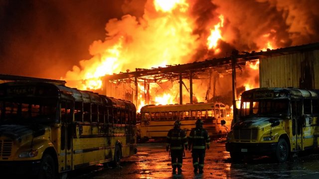 Devastating Blaze Engulfs Marystown Scho